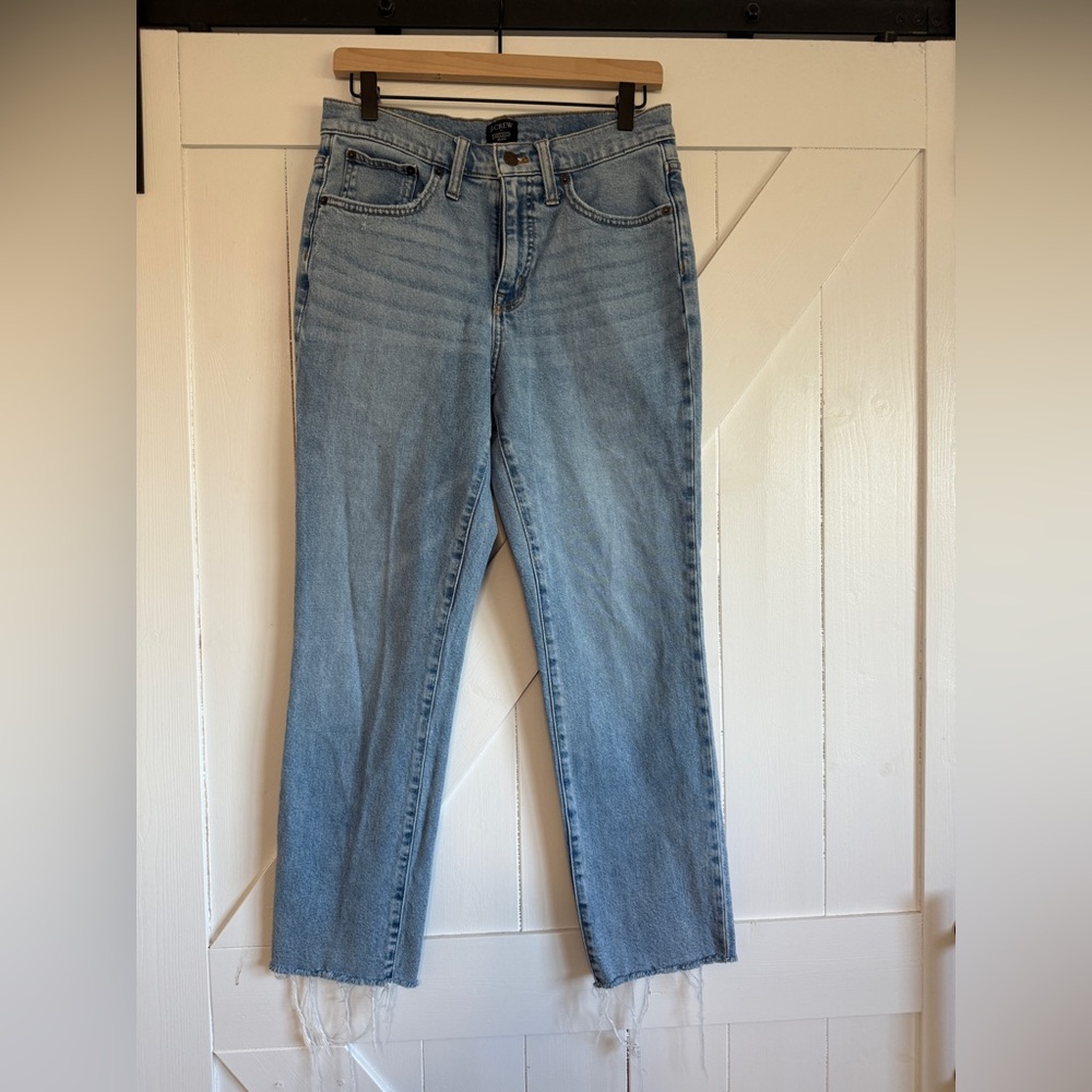 J. Crew Essential Straight Leg Jeans Size 28